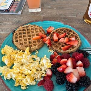 Turquoise Ceramic Dining Plate